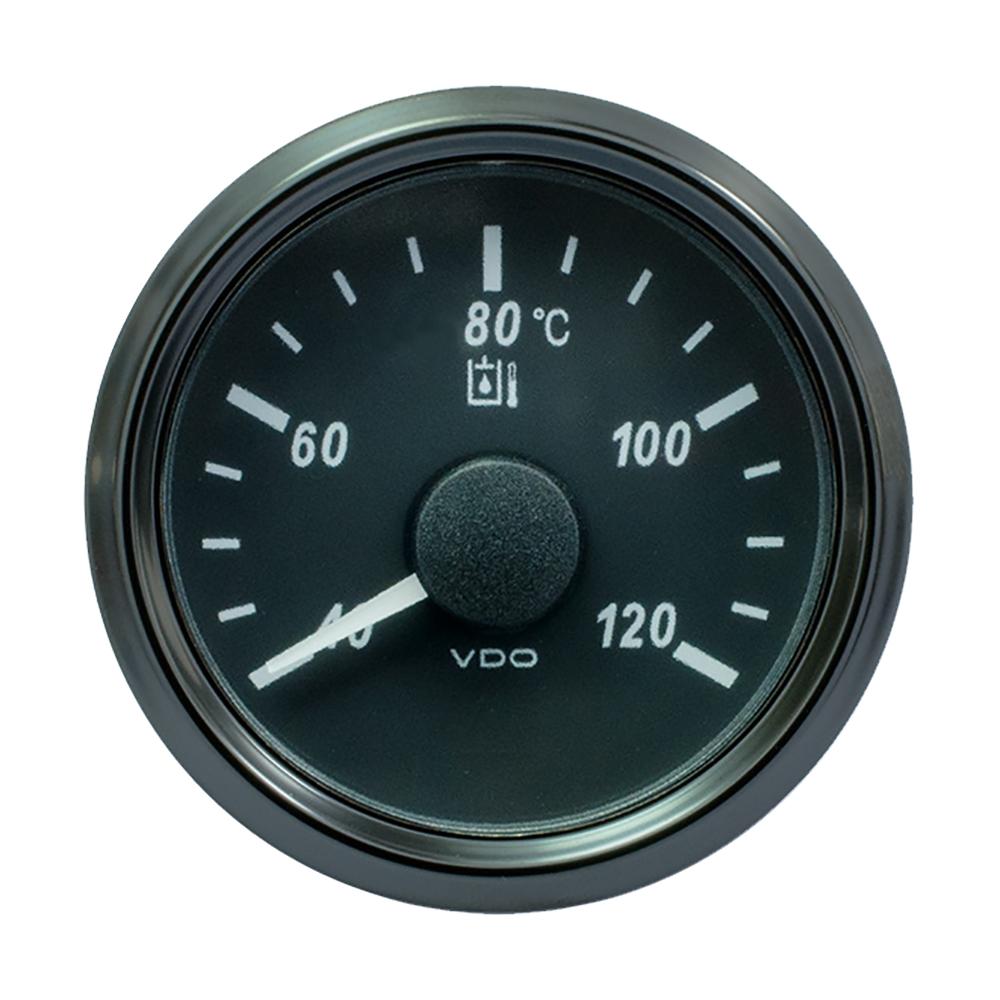 VDO SingleViu 52mm (2-1/16") Hydraulic Oil Temp. Gauge - 120C - 291-22 Ohm - A2C3833510030