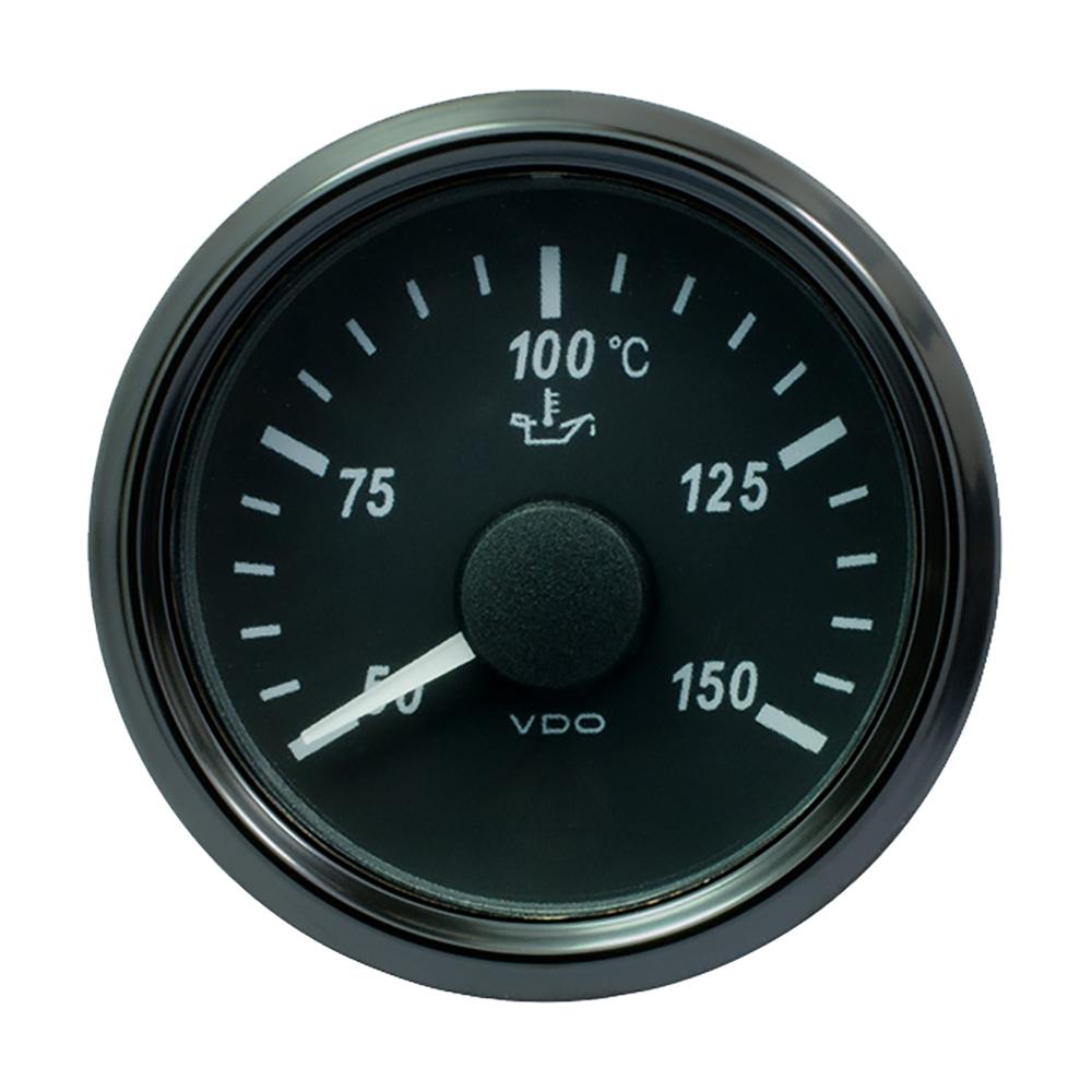 VDO SingleViu 52mm (2-1/16") Oil Temp. Gauge - 150 C - 322-18 Ohm - A2C3833380030