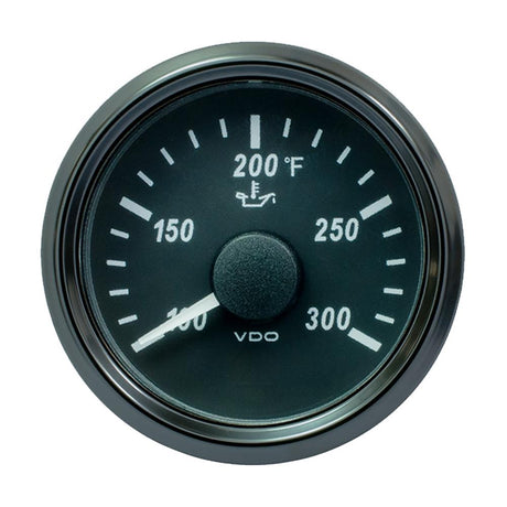 VDO SingleViu 52mm (2-1/16") Oil Temp. Gauge - 300 F - 322-18 Ohm - A2C3833410030