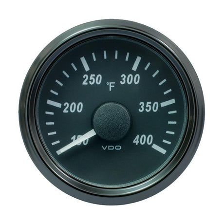 VDO SingleViu 52mm (2-1/16") Cylinder Temp. Gauge - 400F - 471-14 Ohm - A2C3833530030