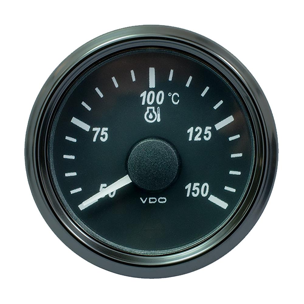 VDO SingleViu 52mm (2-1/16") Oil Temp. Gauge - Euro - 150 C - 322-18 Ohm - A2C3833390030