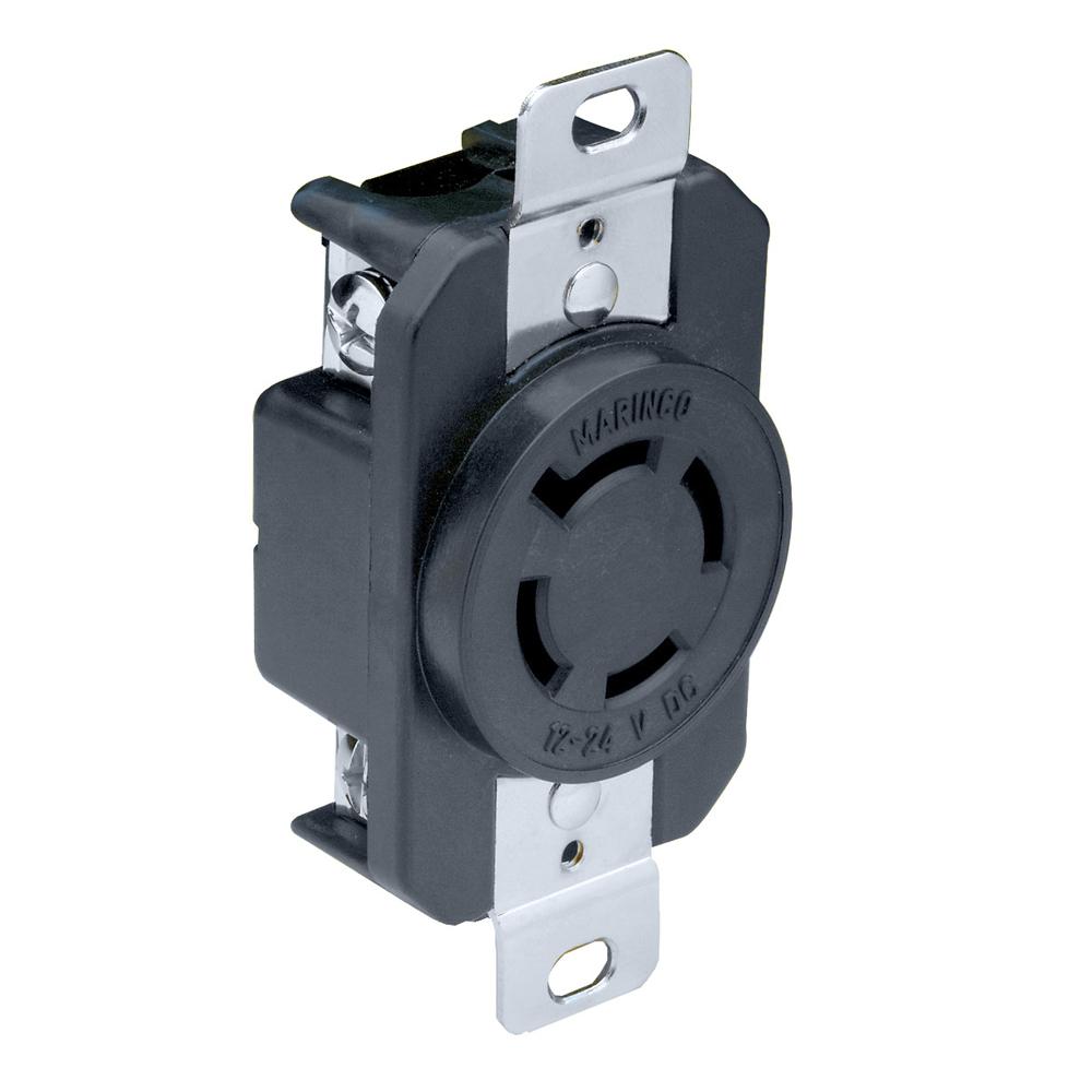 Marinco 2018BR 12/24V Receptacle - 2018BR