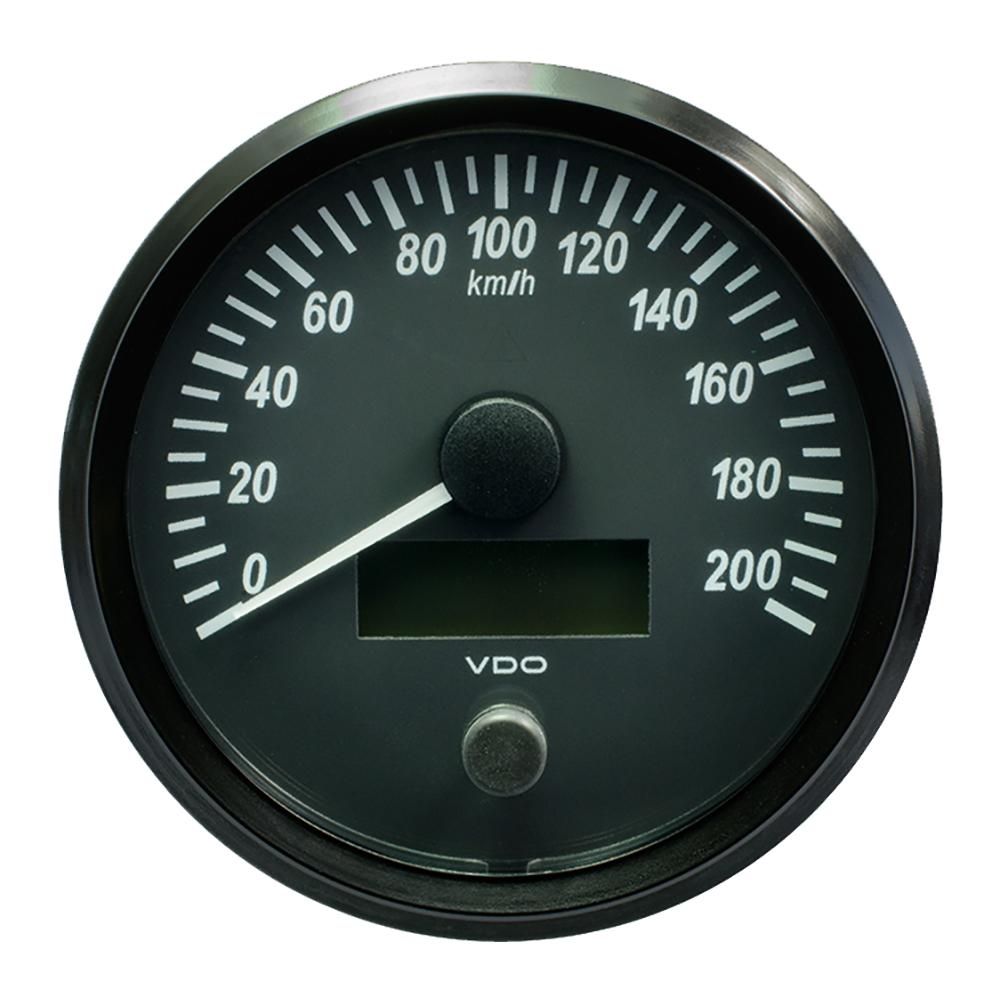 VDO SingleViu 100mm (4") Speedometer - 200 KM/H - A2C3832840030