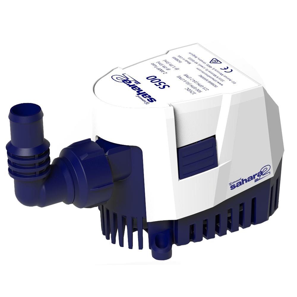 Attwood Sahara MK2 S500 Bilge Pump 500 GPH - 12V - Automatic - 5505-7