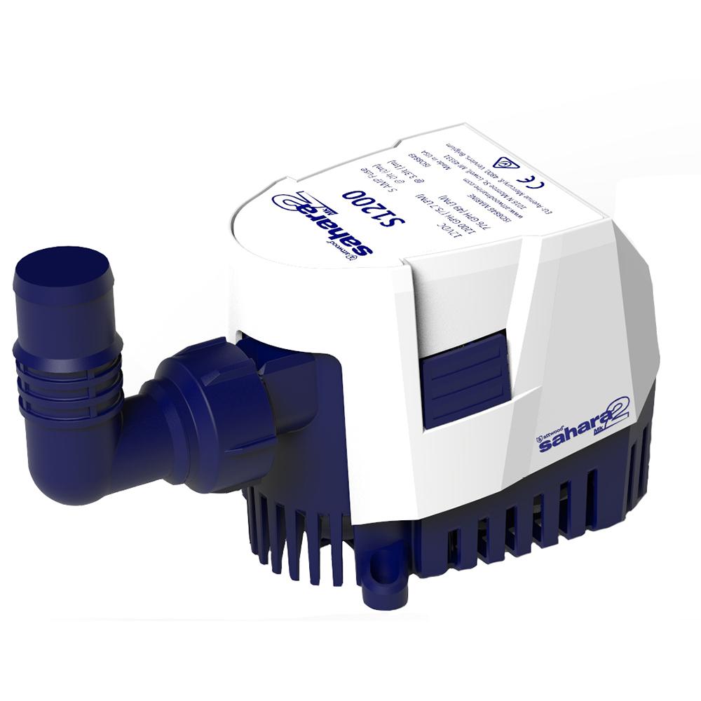 Attwood Sahara MK2 S1200 Bilge Pump 1200 GPH - 12V - Automatic - 5512-7