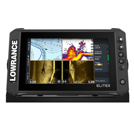 Lowrance Elite FS 9 Chartplotter/Fishfinder w/Active Imaging 3-in-1 Transom Mount Transducer - 000-15692-001