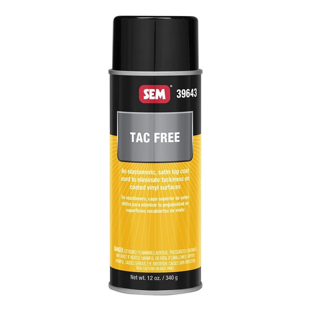 SEM Tac Free Protective Topcoat - 12oz - 39643