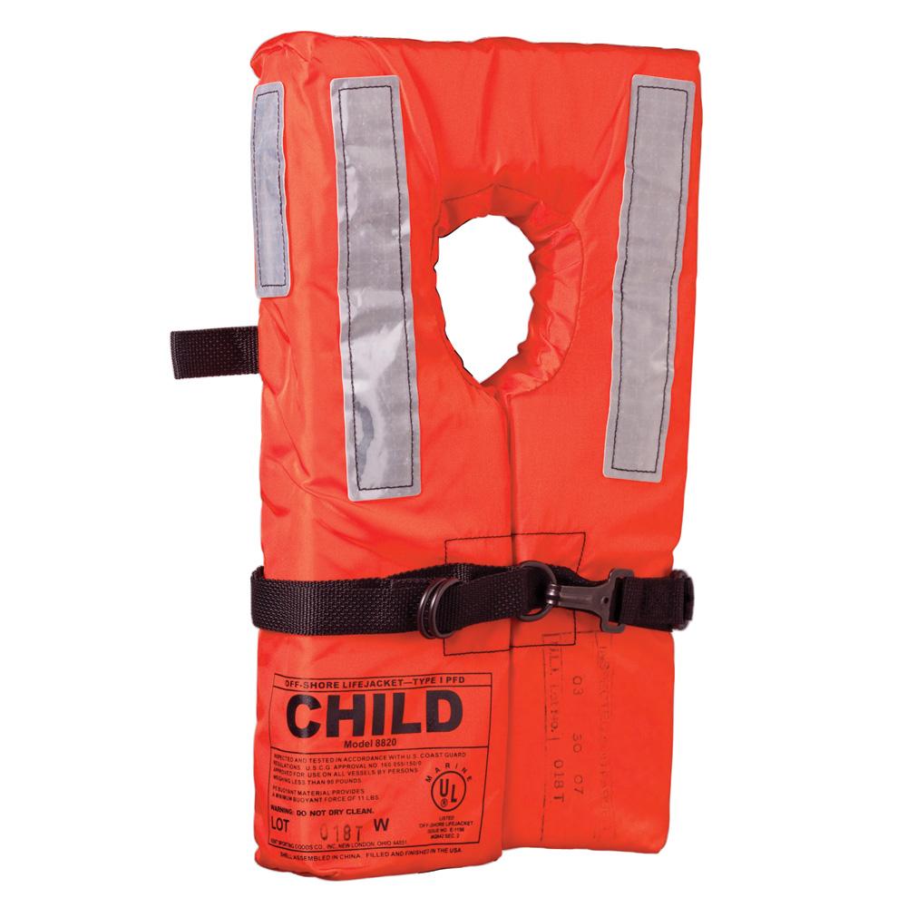 Kent Type 1 Collar Style Life Jacket - Child - 100100-200-002-12