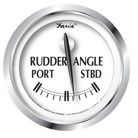 Faria Newport SS 2" Rudder Angle Indicator Gauge - 25006