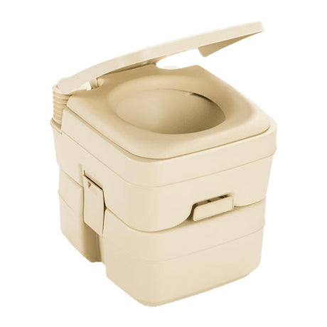 Dometic - 966 Portable Toilet - 5 Gallon - Parchment - 301096602