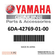 Yamaha - Seal, rubber - 6DA-42769-01-00