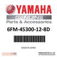 Yamaha - Lower unit assy - 6FM-45300-12-8D