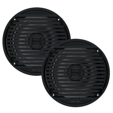 JENSEN - MS6007BR 6.5" Coaxial Waterproof Speaker - Black - MS6007BR