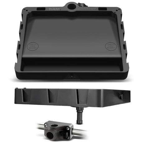 RAM Mount - STACK-N-STOW Bait Board with Combination Bulkhead Rail Adapter Kit - RAP-395-RMU