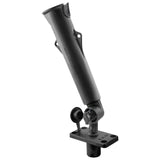 RAM Mount - Tough-Tube Fishing Rod Holder with 3" Length Spline Post & Flush Mounting Base - RAP-394-SSF