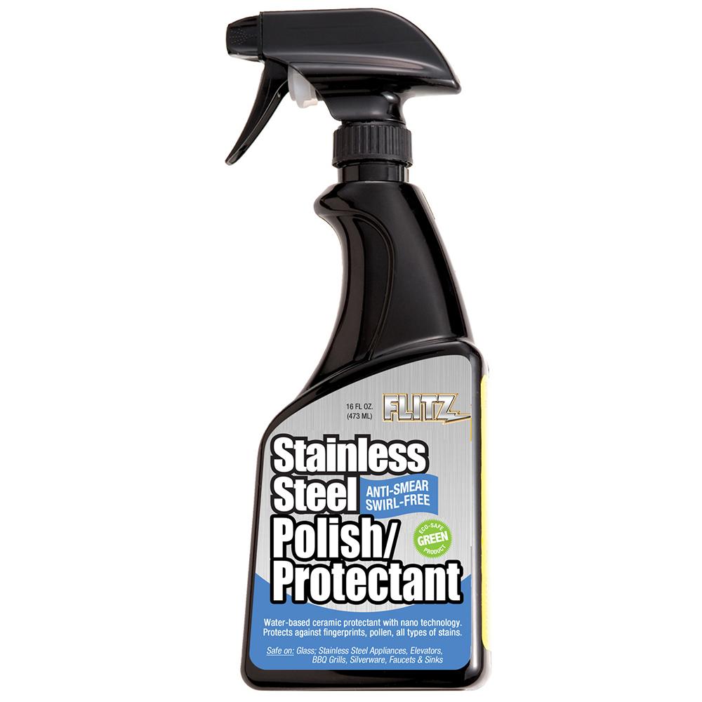 Flitz - Stainless Steel Polish/Protectant - 16 oz. Spray - 01306