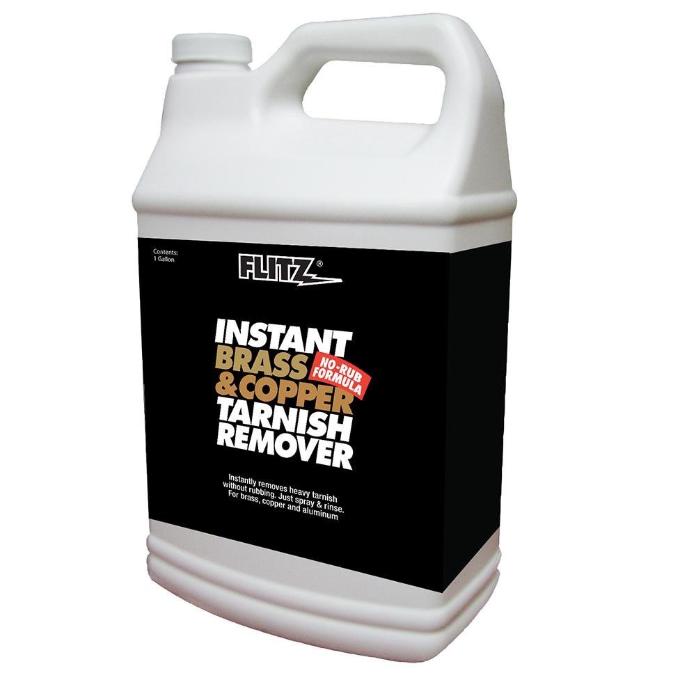 Flitz Instant Brass & Copper Tarnish Remover - 1 Gallon - BC 01810