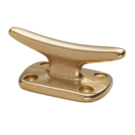 Whitecap - Polished Brass Fender Cleat - 2" - S-976BC