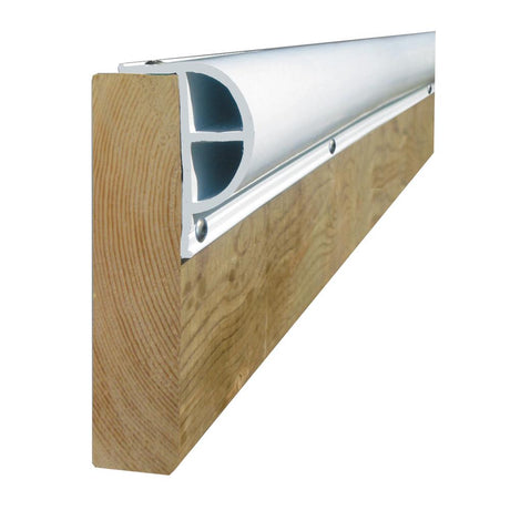 Dock Edge - Prodock Heavy "P" Dock Profile - (3) 8' Sections - White - 1200-F