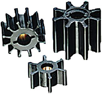 Jabsco Impeller Kit - 9 Blade - Nitrile - 3-3/4" Diameter x 2-1/2" W, 1" Shaft Diameter - 836-0003-P