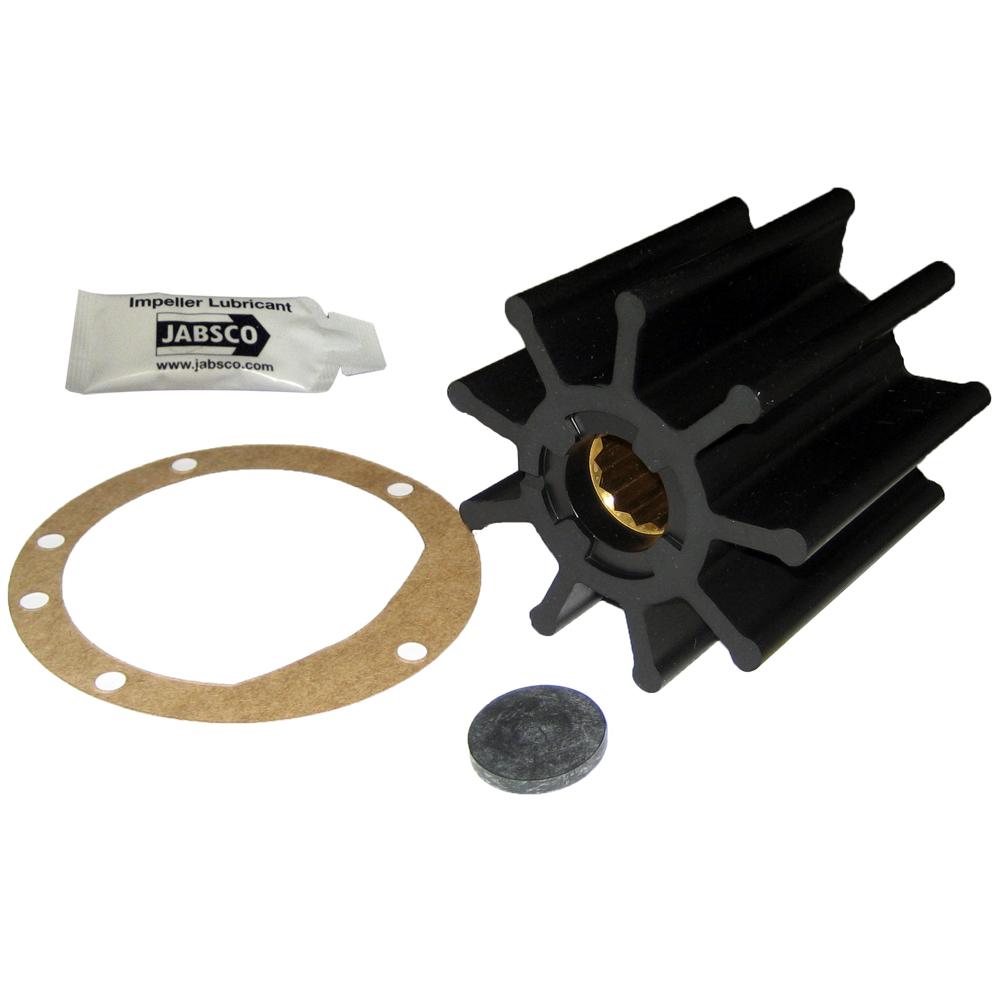 Jabsco Impeller Kit - 9 Blade - Nitrile - 3-3/4" Diameter x 3-1/2" W, 1" Shaft Diameter - 6760-0003-P