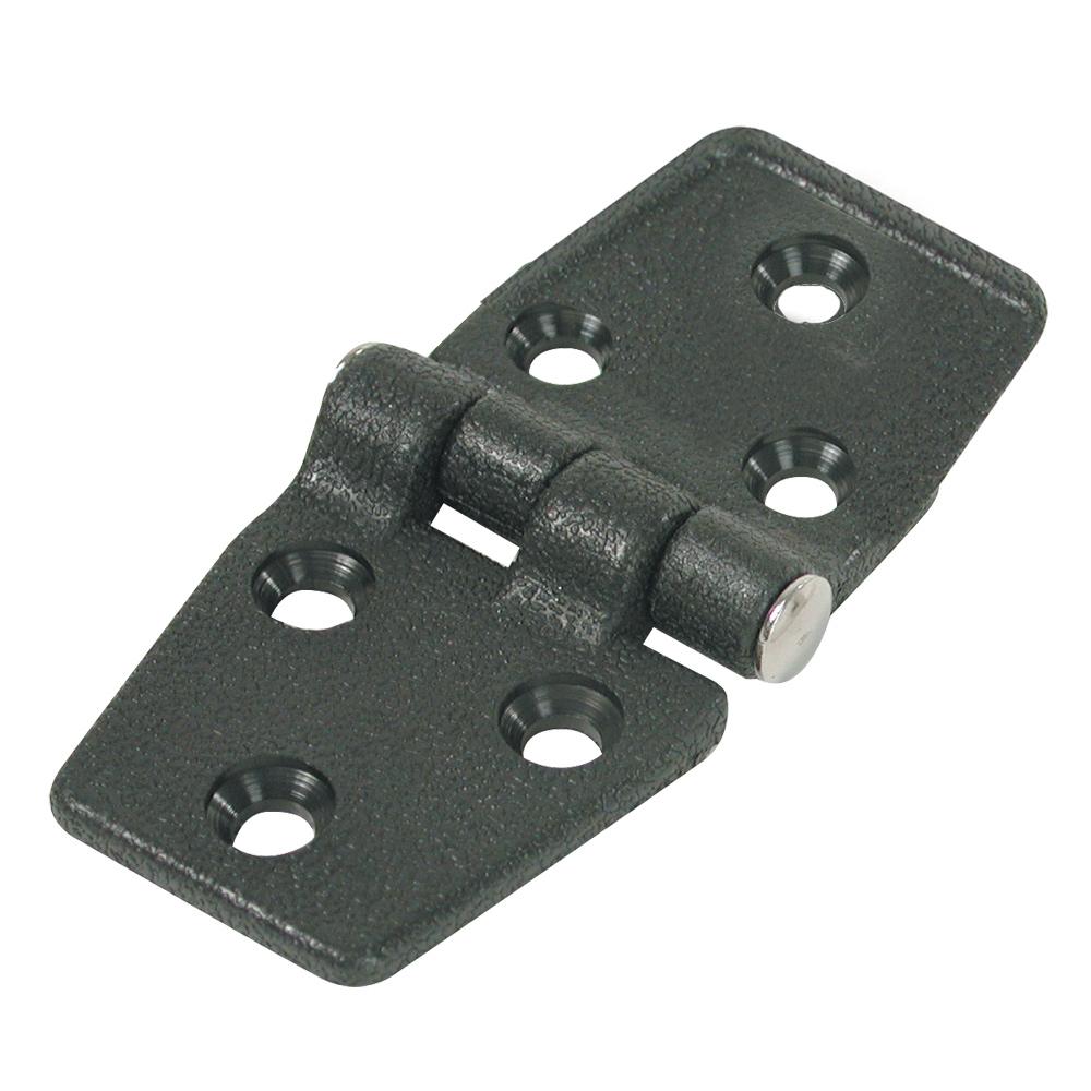 Whitecap Door Hinge - Black Nylon - 1-1/2" x 3" - S-3030