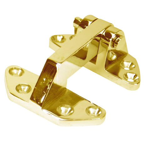 Whitecap Standard Hatch Hinge - Polished Brass - 2-5/8" x 3-1/8" - S-990BC