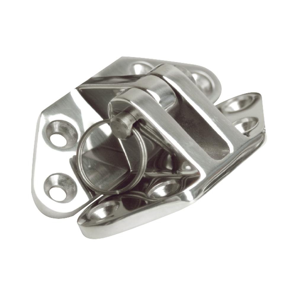 Whitecap Angled Base Hatch Hinge - 316 Stainless Steel - 3" x 2-1/2" - 6211C