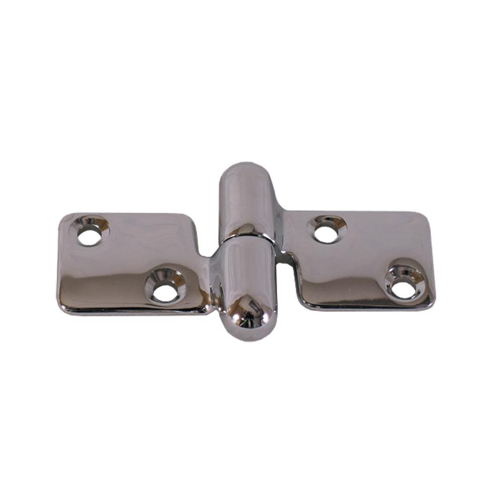 Whitecap Take-Apart Hinge (Non-Locking) - CP/Brass - 3-7/8" x 2-1/16" - S-991