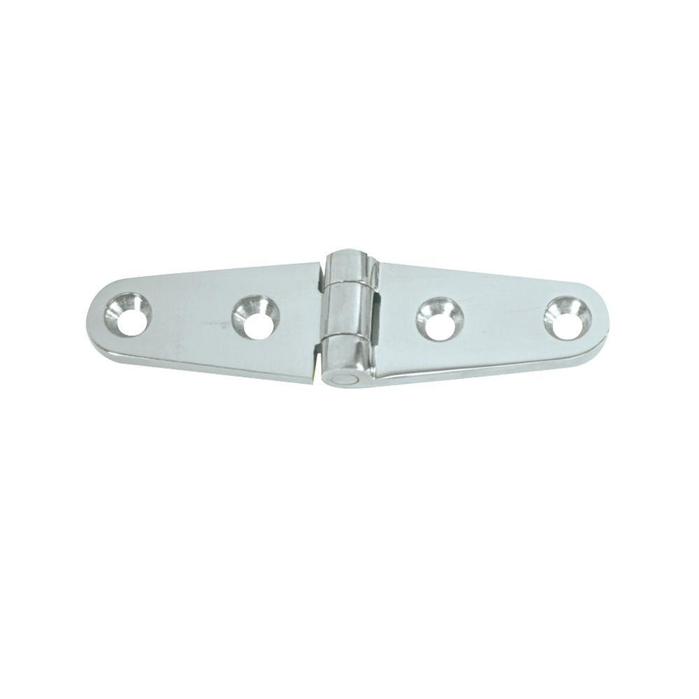 Whitecap Strap Hinge - 304 Stainless Steel - 4" x 1-1/8" - S-3428