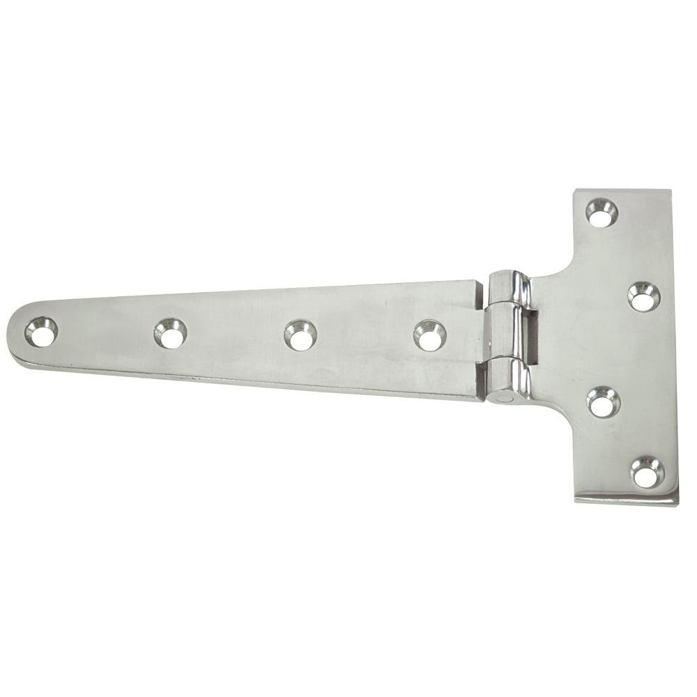 Whitecap T-Strap Hinge - 316 Stainless Steel - 7-3/4" x 3-7/8" - 6384