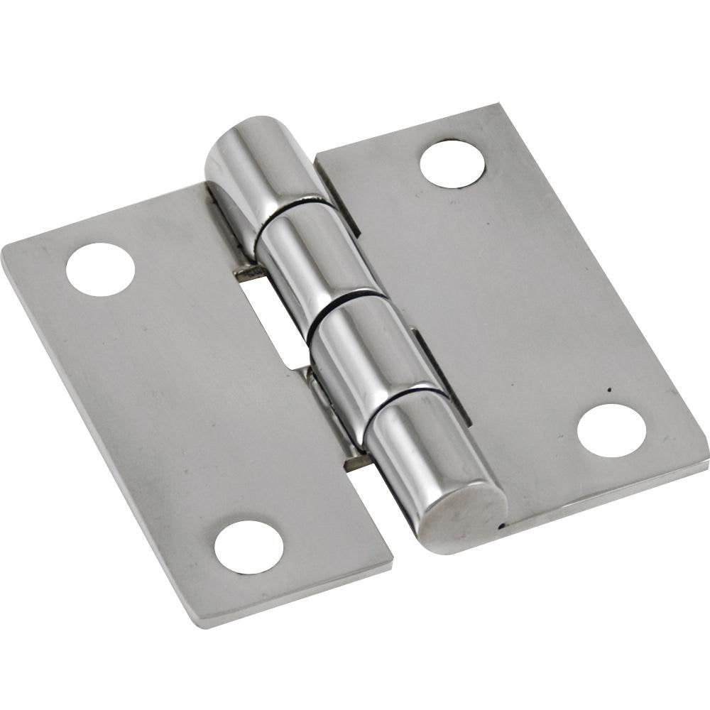 Whitecap Butt Hinge Reversed - 304 Stainless Steel - 2" x 2" - S-3422R