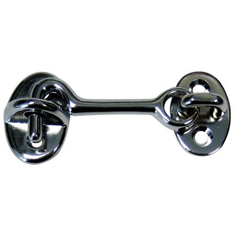 Whitecap Cabin Door Hook - CP/Brass - 2" - S-1401C