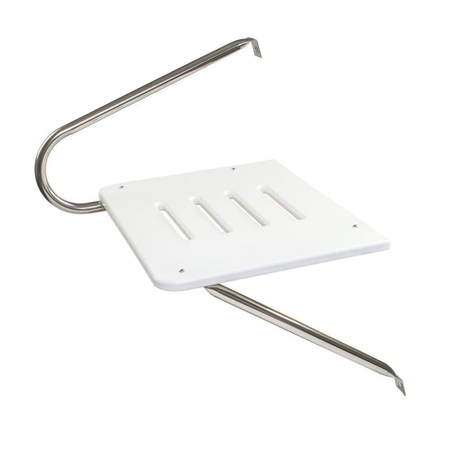 Whitecap White Poly Swim Platform f/Outboad Motors - 67900