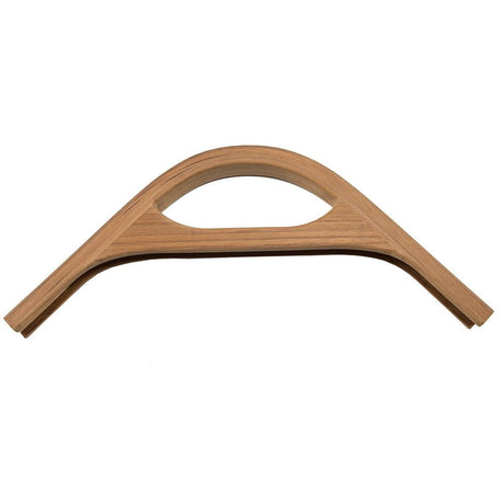 Whitecap Teak Track Corner w/Hand Hold Molding - 3/4" - 60805