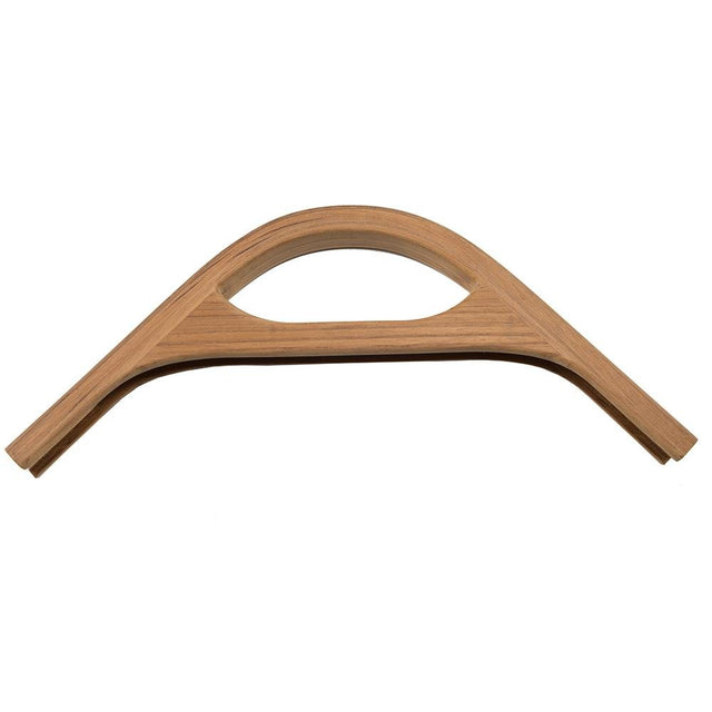 Whitecap Teak Track Corner w/Hand Hold Molding - 3/4" - 60805