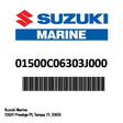 Suzuki - 01500-06303 - 01500C06303J000