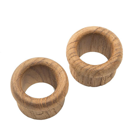 Whitecap Teak Finger Pull - 5/8" Barrel Length - 2 Pack - 60145-A
