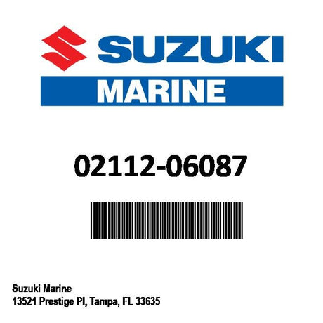 Suzuki - 6x8 cross screw - 02112-06087