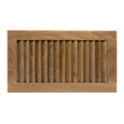 Whitecap Teak Louvered Insert - 16" x 9-1/8" x 3/4" - 60710