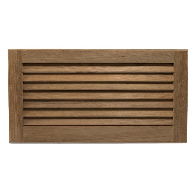 Whitecap Teak Louvered Insert - 9-3/8" x 18" x 3/4" - 60716