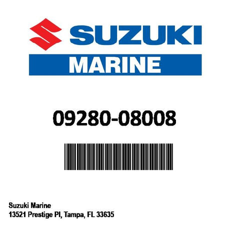 Suzuki - O ring - 09280-08008