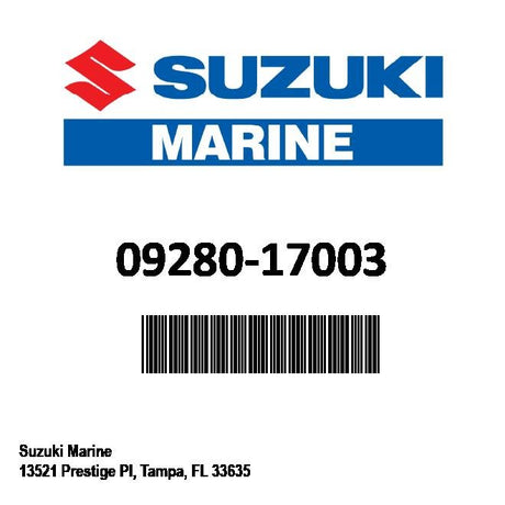 Suzuki - O-ring, oil fil - 09280-17003