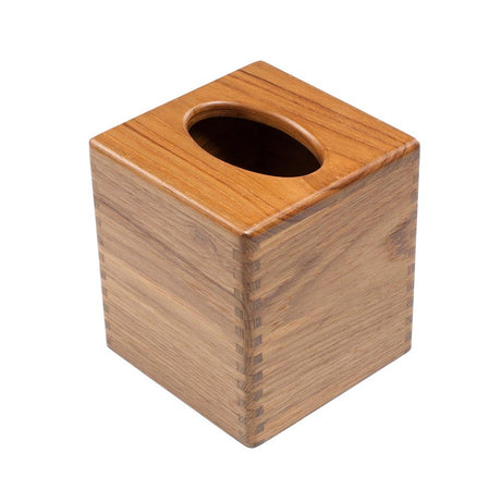 Whitecap Teak Tissue Box Holder - 62344