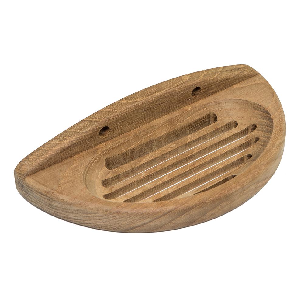 Whitecap Teak Oval Soap Dish - 62315