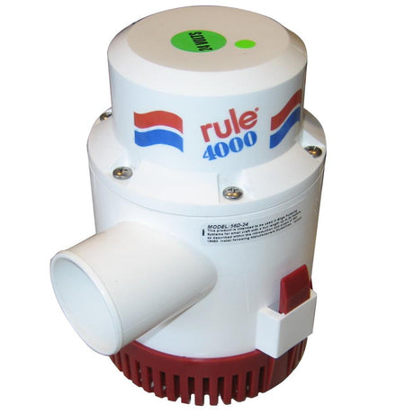 Rule 4000 Non-Automatic Bilge Pump - 24V - 56D-24