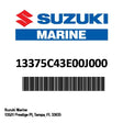 Suzuki - Clip,valve - 13375C43E00J000