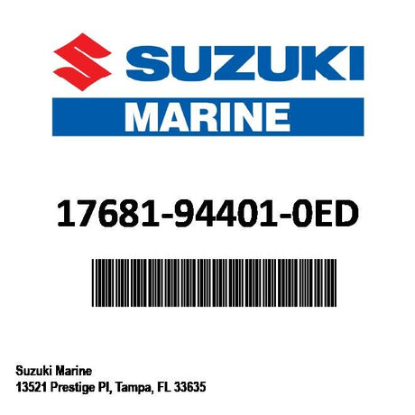 Suzuki - Cover, thermost - 17681-94401-0ED