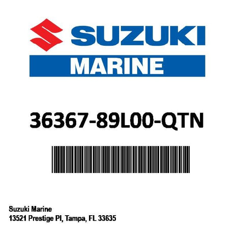 Suzuki - Label,warning - 36367-89L00-QTN