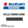 Suzuki - 41110-93920-02m - 41111-93902-02M